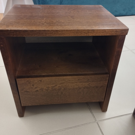 Szafka nocna drewniana WIÓR 1s EXPO