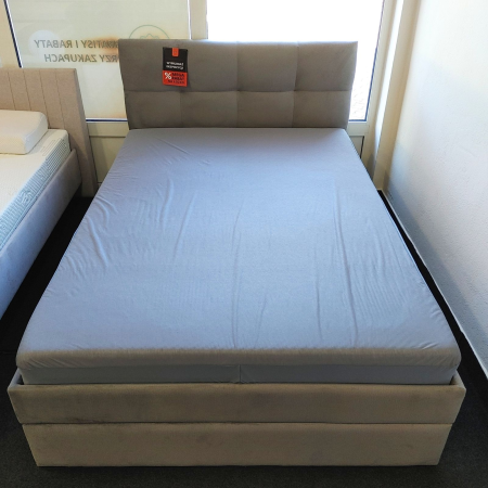Łóżko tapicerowane z pojemnikiem KSS + Z09 140x200 Krosno