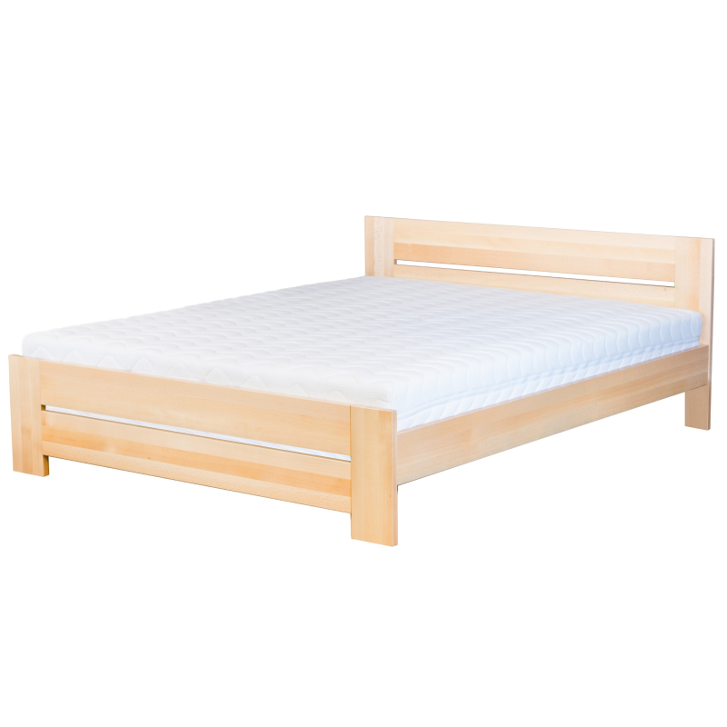 Łóżko bukowe LK198 DREWMAX|Expertsnu.pl