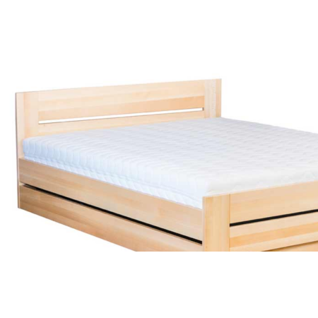 Łóżko bukowe  LK198 BOX  z pojemnikiem DREWMAX| Expertsnu.pl