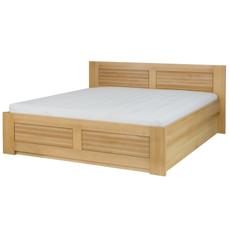 Łóżko bukowe  LK112 BOX  z pojemnikiem DREWMAX| Expertsnu.pl