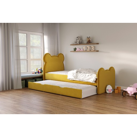 Łóżko dziecięce tapicerowane 81266 M&K foam Koło | Łóżka - Expertsnu.pl