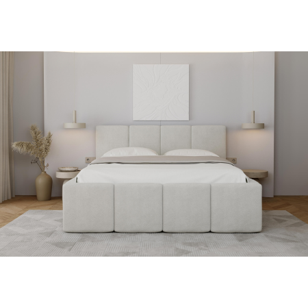 Łóżko tapicerowane 81261 M&K foam Koło - Łóżka - Expertsnu.pl