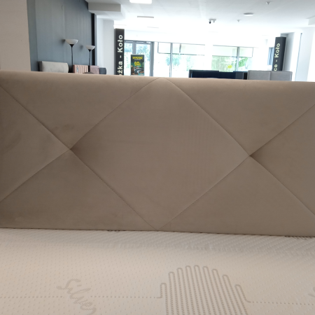 Panel tapicerowany niski 027 M&K foam Koło - "Dostępny od ręki"