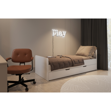Łóżko z płyty 80221 M&K foam Koło