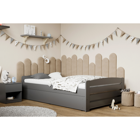 Łóżko z płyty 80207 M&K foam Koło - Łóżka - Expertsnu.pl