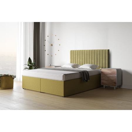 Łóżko kontynentalne z pojemnikiem FUNKY M&K foam Koło