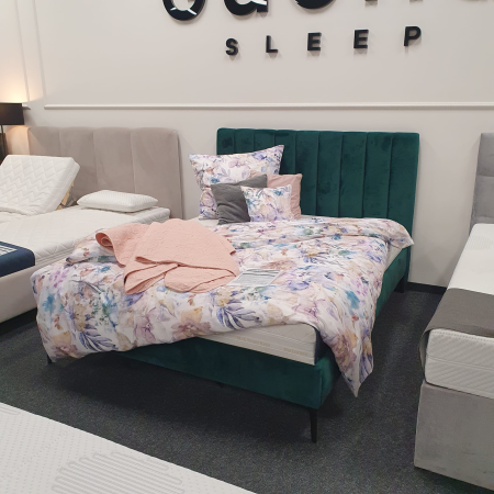 Łóżko tapicerowane SKR + Z240 160x200 EXPO