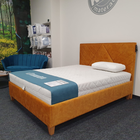 Łóżko tapicerowane KRA + Z243 160x200 EXPO