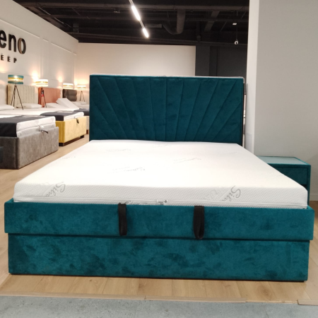 Łóżko tapicerowane z pojemnikiem KSZ + Z246 160x200 EXPO