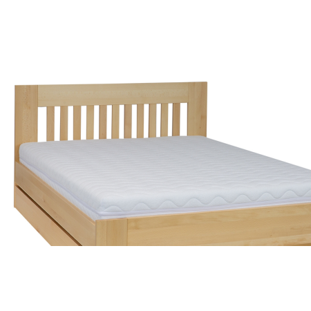 Łóżko bukowe  LK186 BOX  z pojemnikiem DREWMAX| Expertsnu.pl