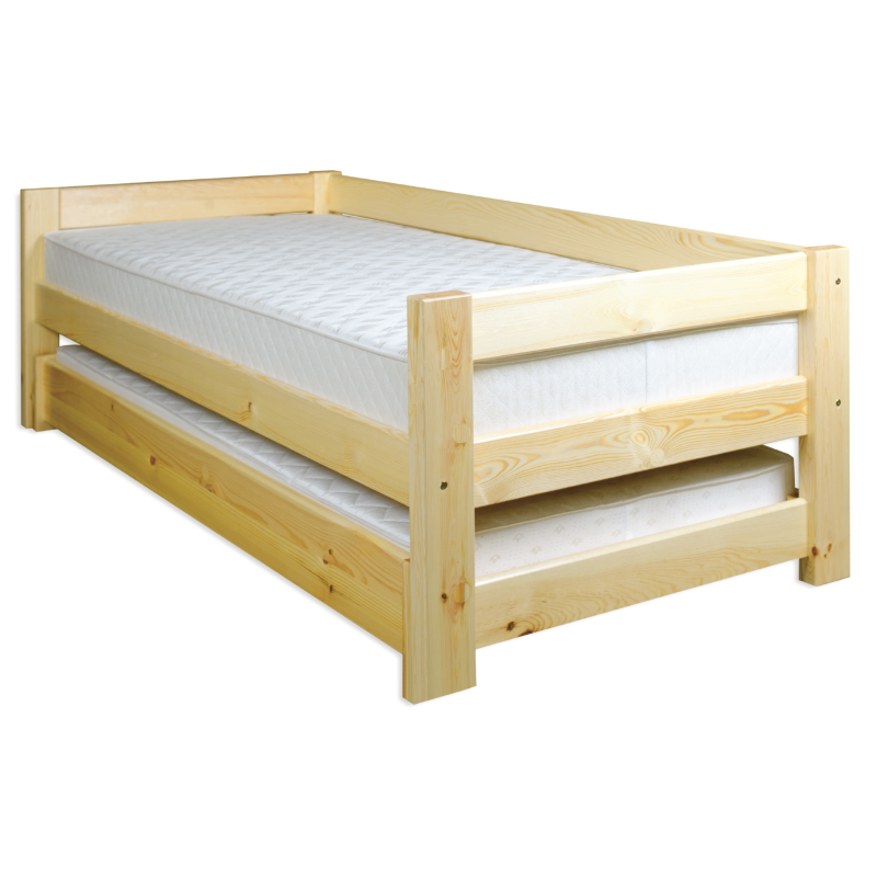 Łóżko drewniane sosnowe LK134 | Expert Snu