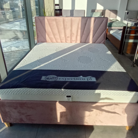 Łóżko tapicerowane z pojemnikiem  KR-RM +Z246 160x200 EXPO