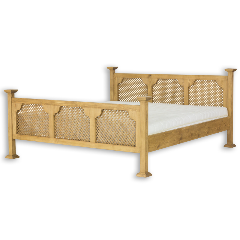 Łóżko sosnowe LK705 Drewmax|Expertsnu.pl