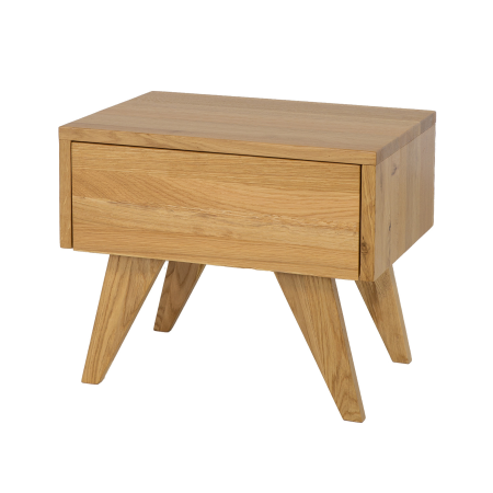 Szafka nocna bukowa SN402 Drewmax| Expert Snu