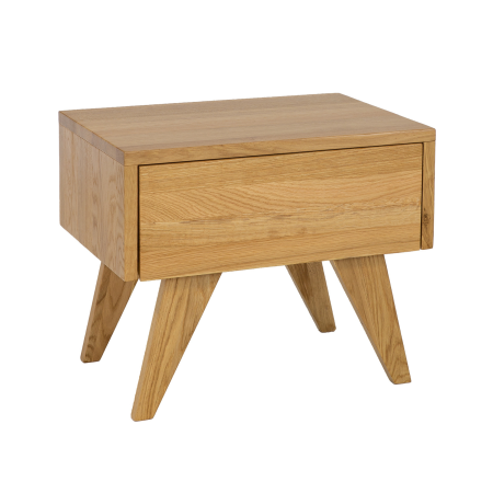 Szafka nocna bukowa SN402 Drewmax| Expert Snu