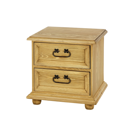Szafka nocna sosnowa SN700 Drewmax| Expert Snu