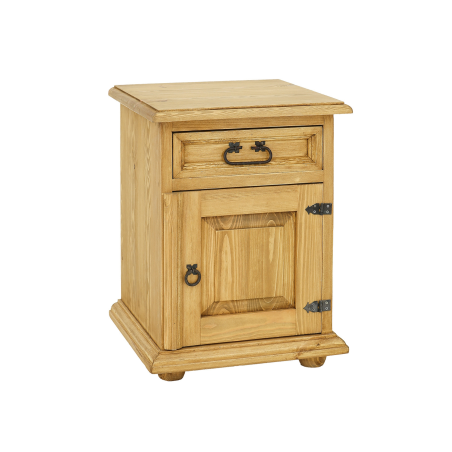 Szafka nocna sosnowa SN701 Drewmax| Expert Snu