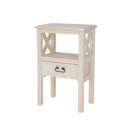 Szafka nocna sosnowa SN703 Drewmax| Expert Snu