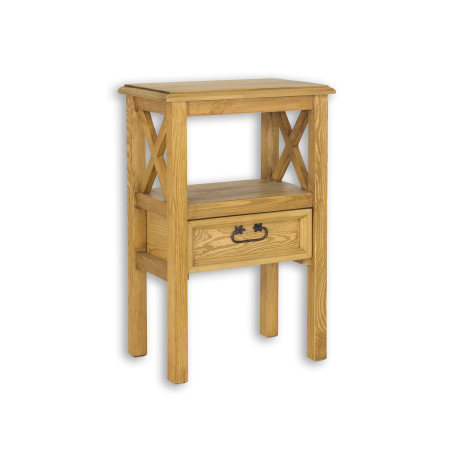 Szafka nocna sosnowa SN703 Drewmax| Expert Snu