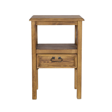 Szafka nocna sosnowa SN703 Drewmax| Expert Snu