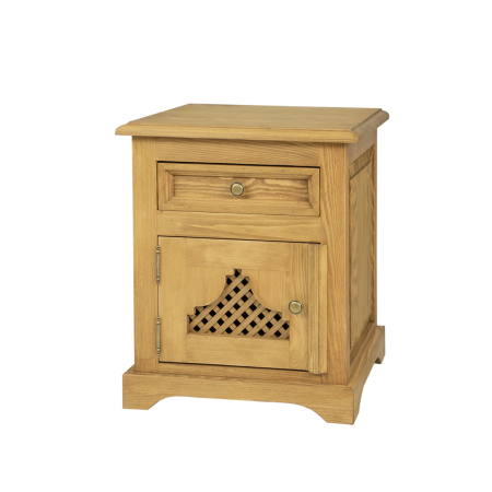 Szafka nocna sosnowa SN704 Drewmax| Expert Snu