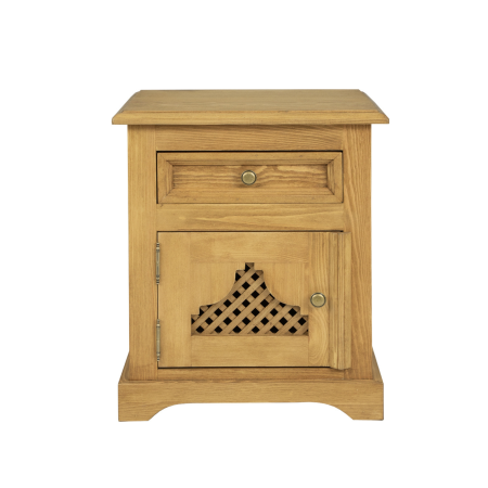 Szafka nocna sosnowa SN704 Drewmax| Expert Snu