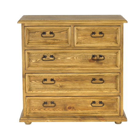 Komoda sosnowa KD702 Drewmax | Expert Snu