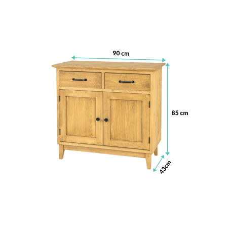 Komoda sosnowa KD714 Drewmax | Expert Snu