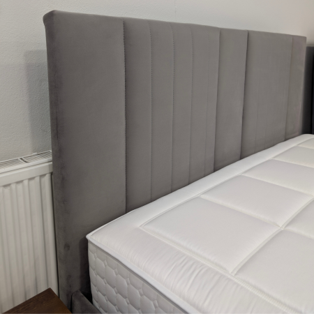 Łóżko tapicerowane z pojemnikiem KMP + Z242 160x200 EXPO