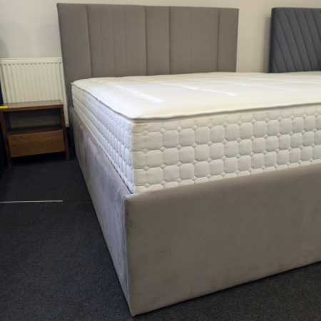 Łóżko tapicerowane z pojemnikiem KMP + Z242 160x200 EXPO