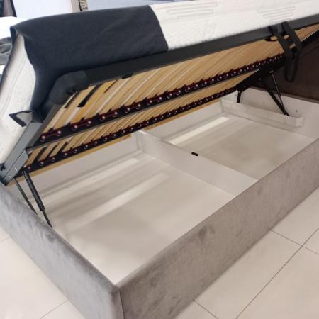 Łóżko z pojemnikiem KS-RB + Z27 120x200 EXPO