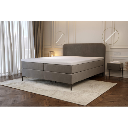 Łóżko kontynentalne BTFK22 M&K foam Koło | Expert Snu