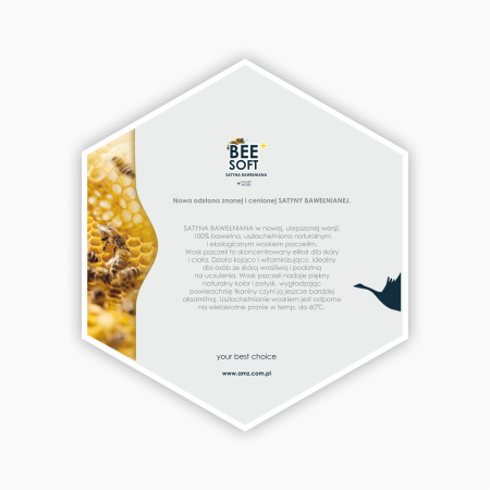 AMZ SATYNA BAWEŁNIANA kołdra antyalergiczna BEE SOFT | Expert Snu