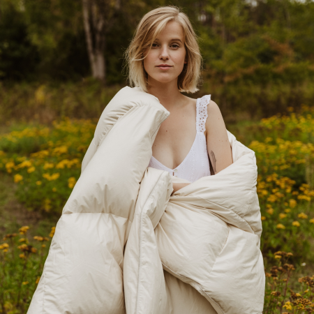 AMZ ORGANIC COTTON kołdra puch 100% | Expertsnu.pl