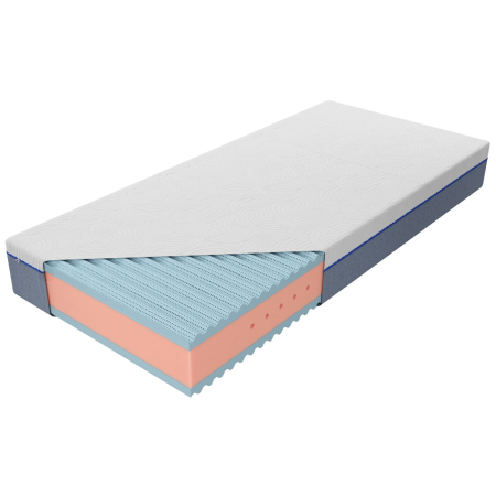 Materac Ewelina Talalay Blue H2 M&K Foam Koło - Materace - Expertsnu.pl