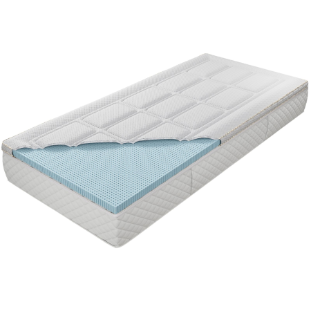 Materac nawierzchniowy Lateksowy Blue Intuition EXC M&K foam Koło | Expert Snu