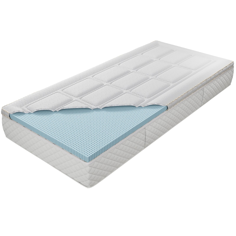 Materac nawierzchniowy Lateksowy Blue Intuition EXC M&K foam Koło | Expert Snu