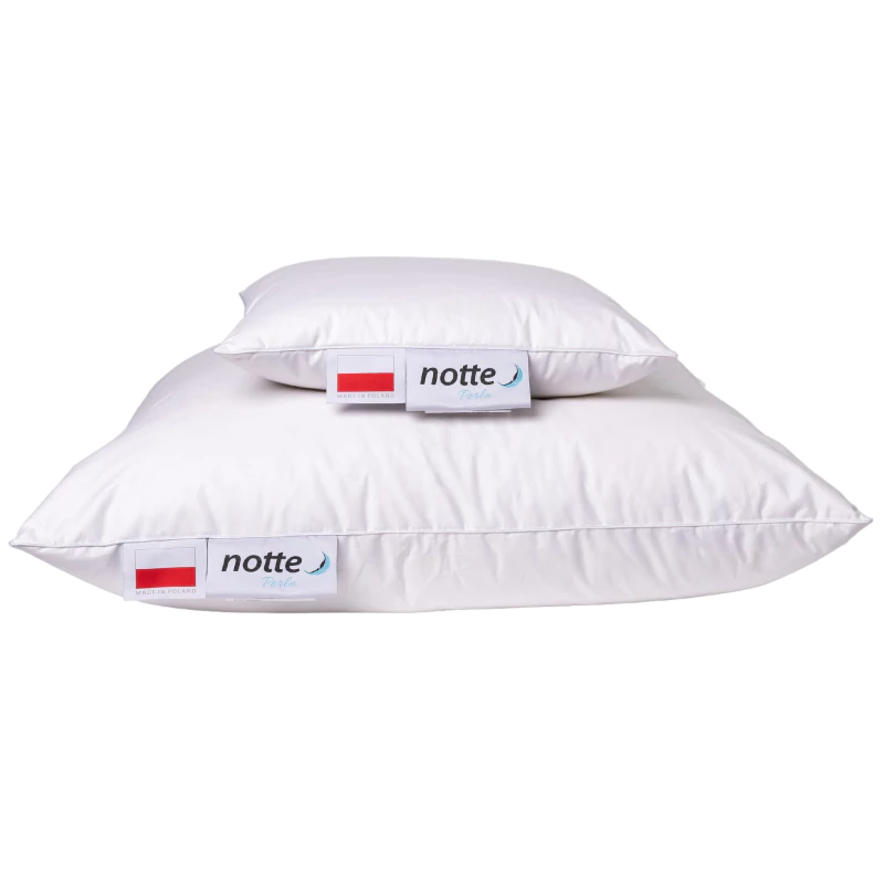 Poduszka puchowa Notte Perla 90% puch 50x70 - Dostępna od ręki - Expertsnu.pl
