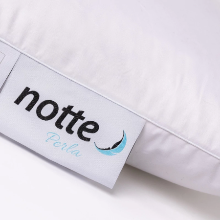 Poduszka puchowa Notte Perla 90% puch 50x70 - Dostępna od ręki - Expertsnu.pl