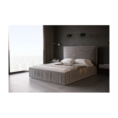 Łóżko tapicerowane 81249 M&K foam Koło