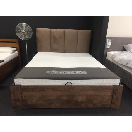 Łóżko drewniane z pojemnikiem 160x200 Toruń