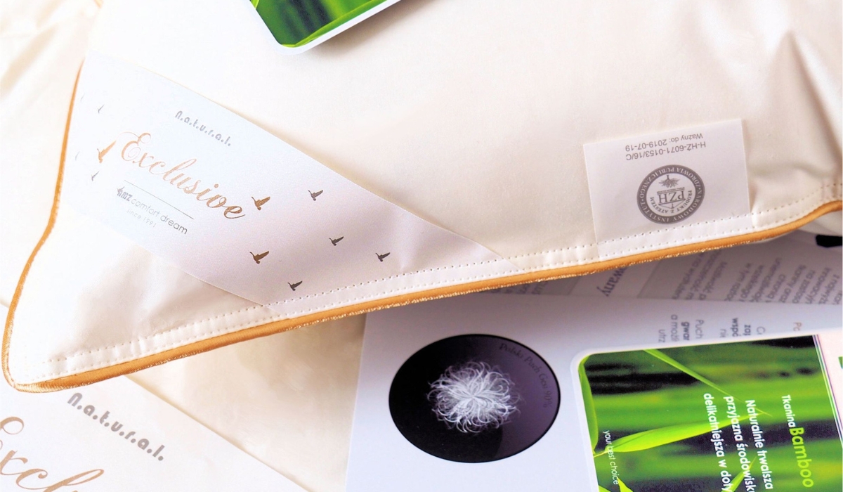 pielęgnacja Kołdry puchowej Dream