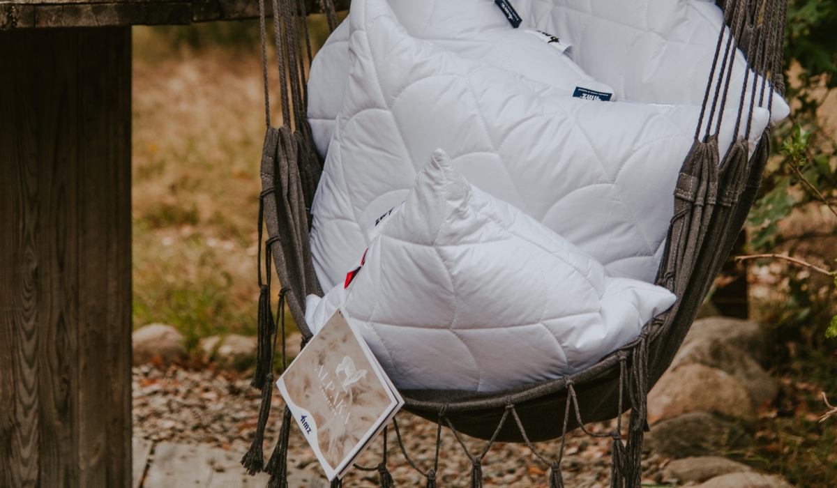 Tkanina poduszki Alpaka