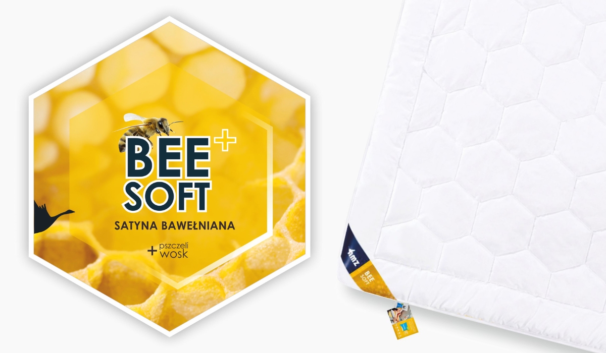 Kołdra Satyna Bawełnina BEE SOFT AMZ