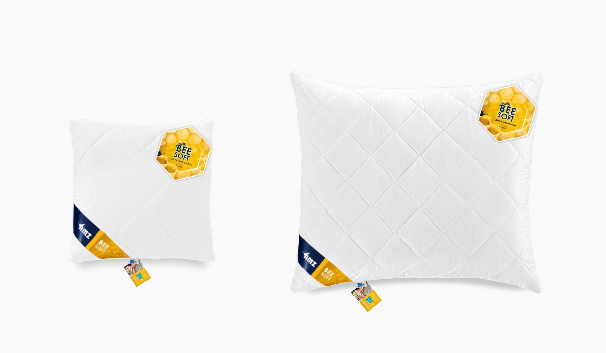 Poduszka satynowa Bee Soft AMZ