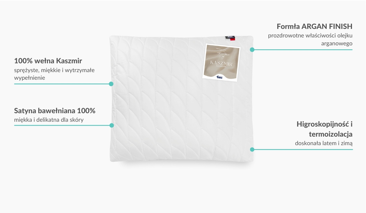 Dlaczego warto kupić poduszkę Kaszmir 