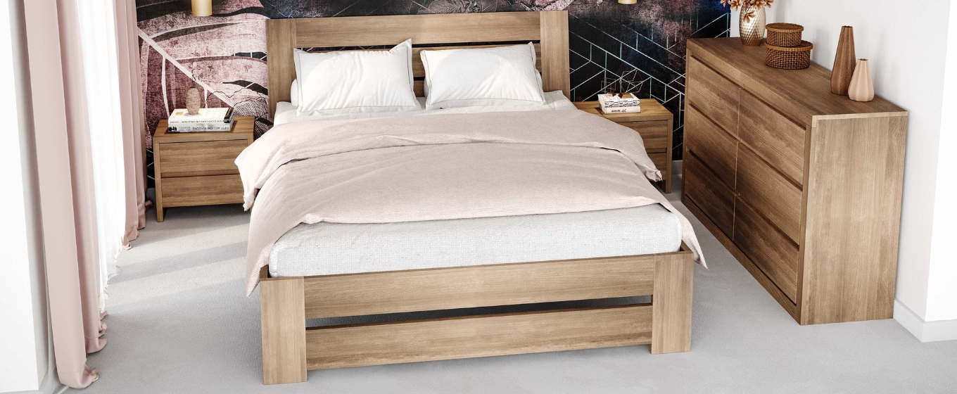 Łóżo drewniane LK192