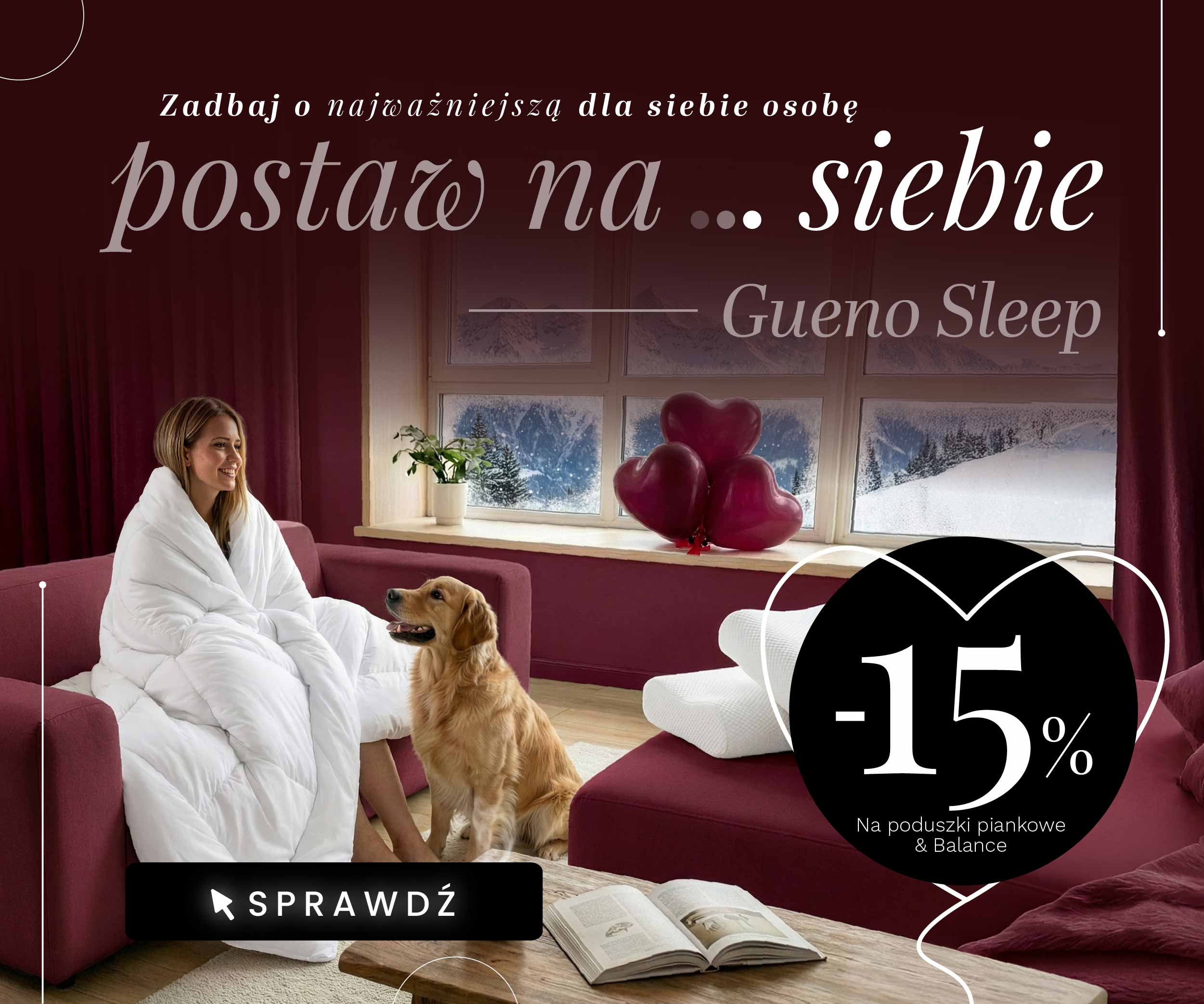 Gueno poduszki i kołdra