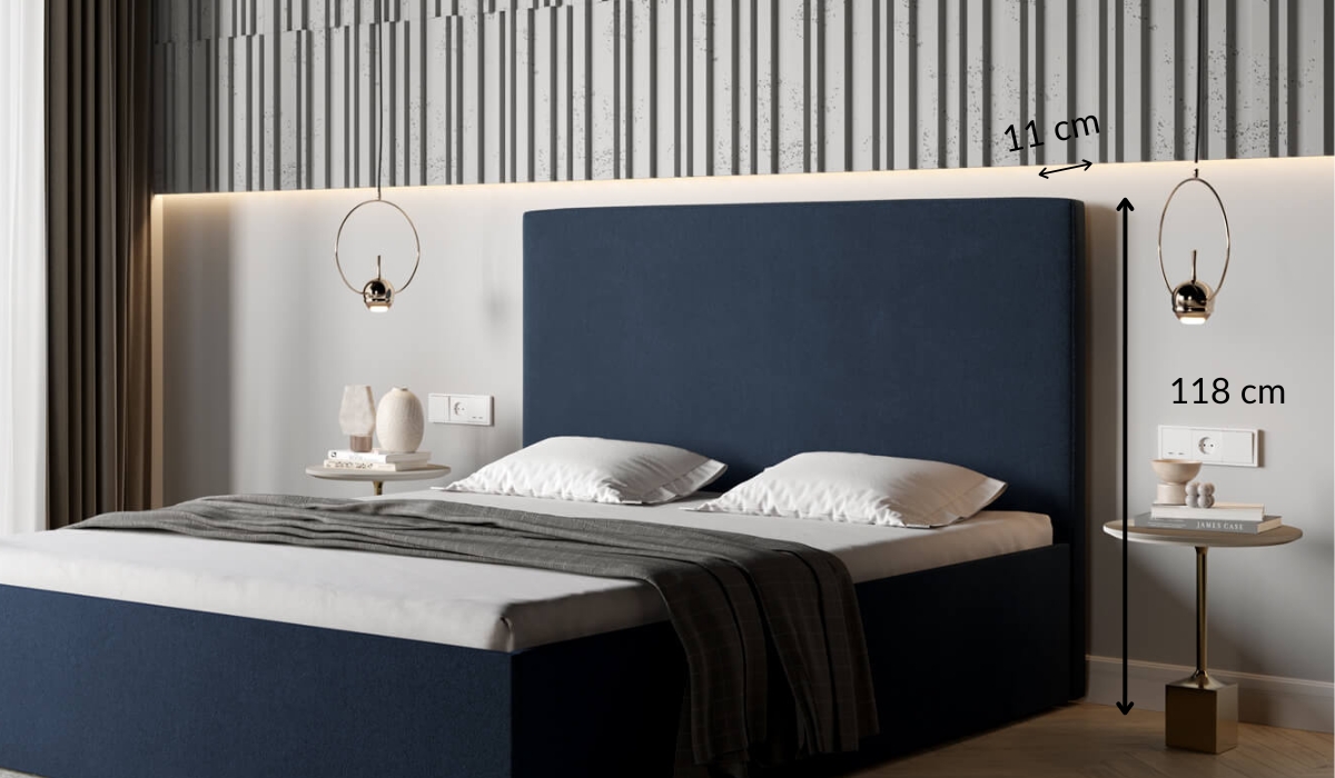 Wymiary zagłówka 77 M&K Foam Koło